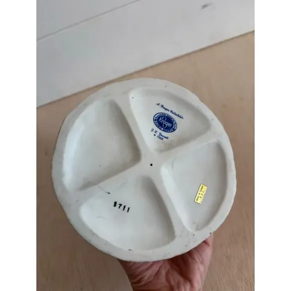 1988 Kroger Floral Shoppe Collectible Panda Bear Mother And Cub 5" J.L. Gosnell - Picture 3 of 5